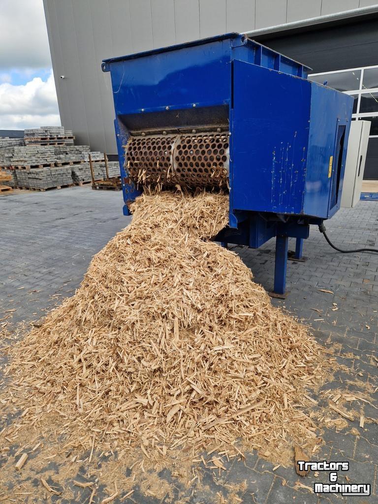 Broyeur de bois  Bleu Single Shaft Shredder