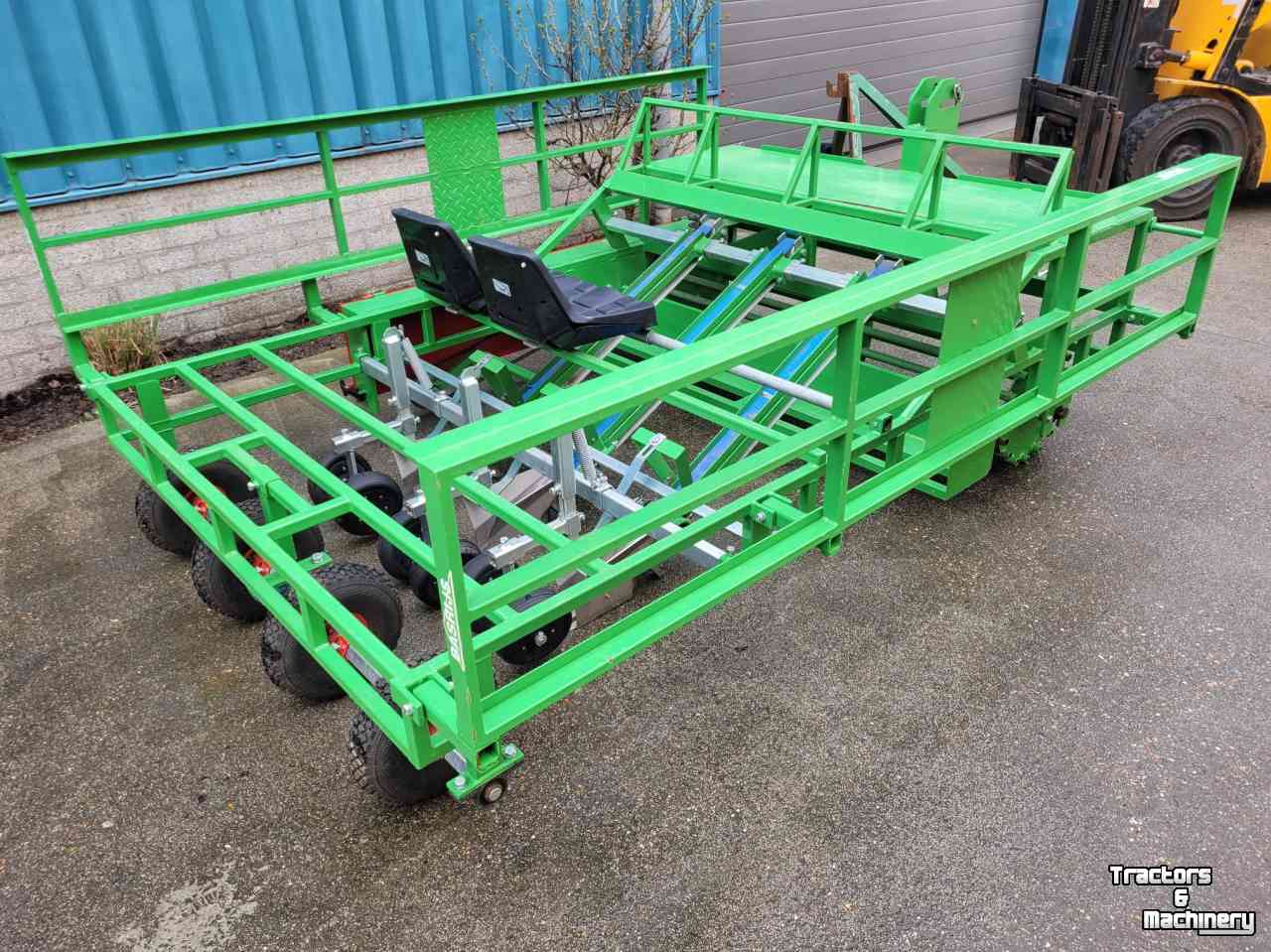 Planteuse Basrijs Perspot plantmachine 3 rij