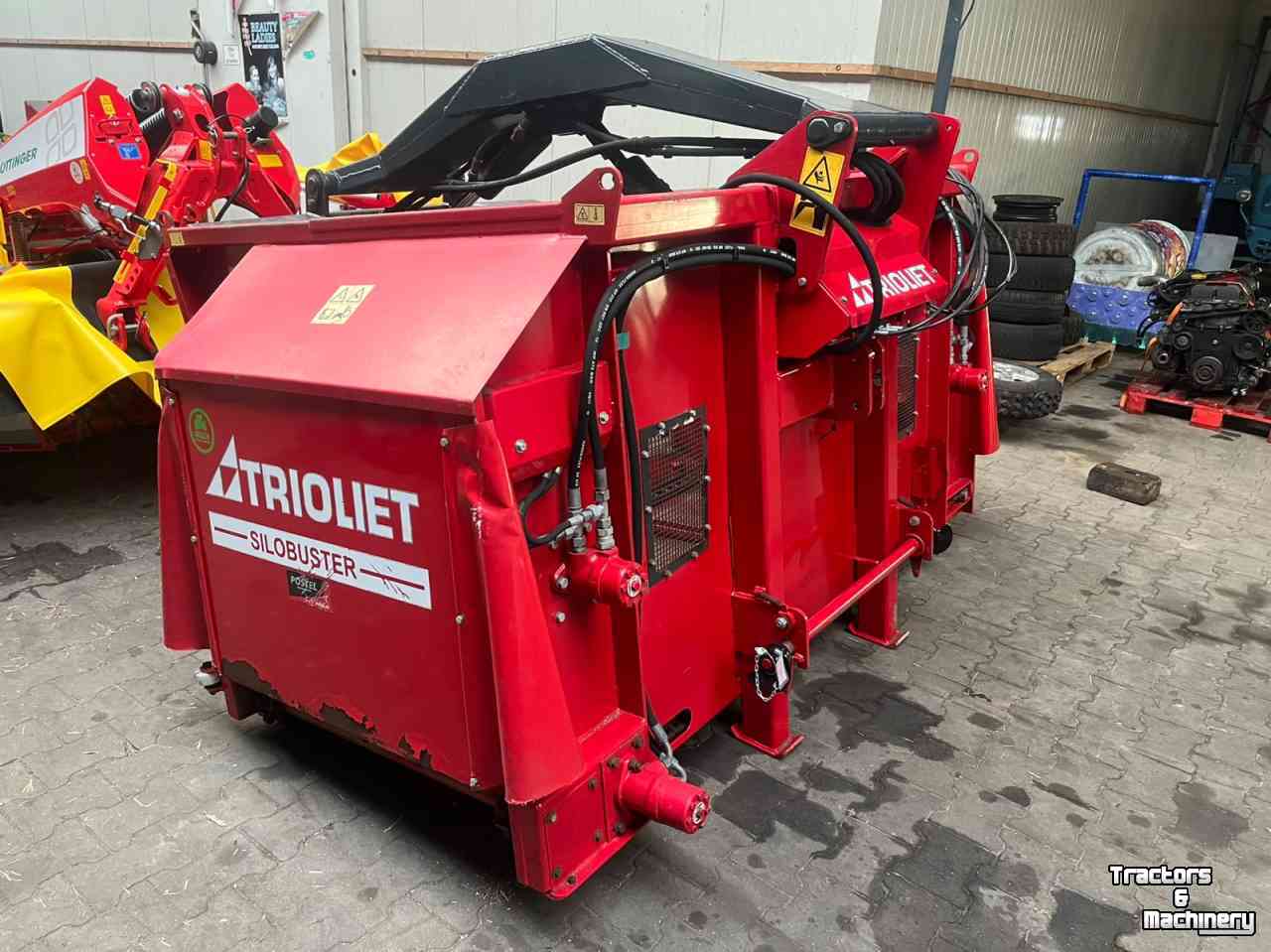 Désileuse à griffe Trioliet silobuster