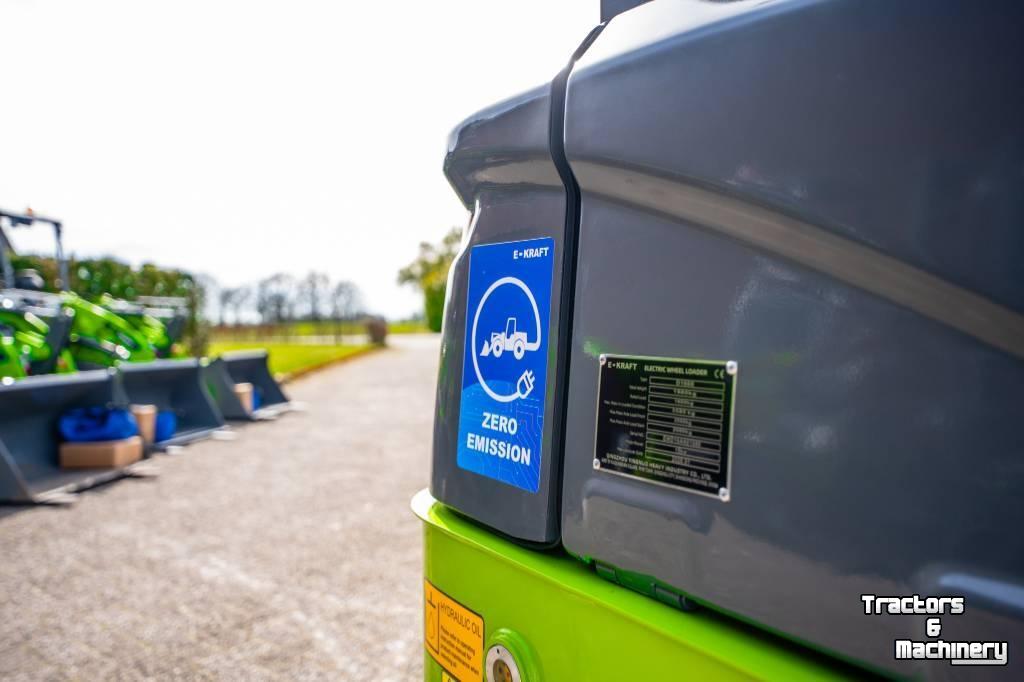 Tombereau sur pneus E-Kraft D1600 Elektrische dumper kruiwagen