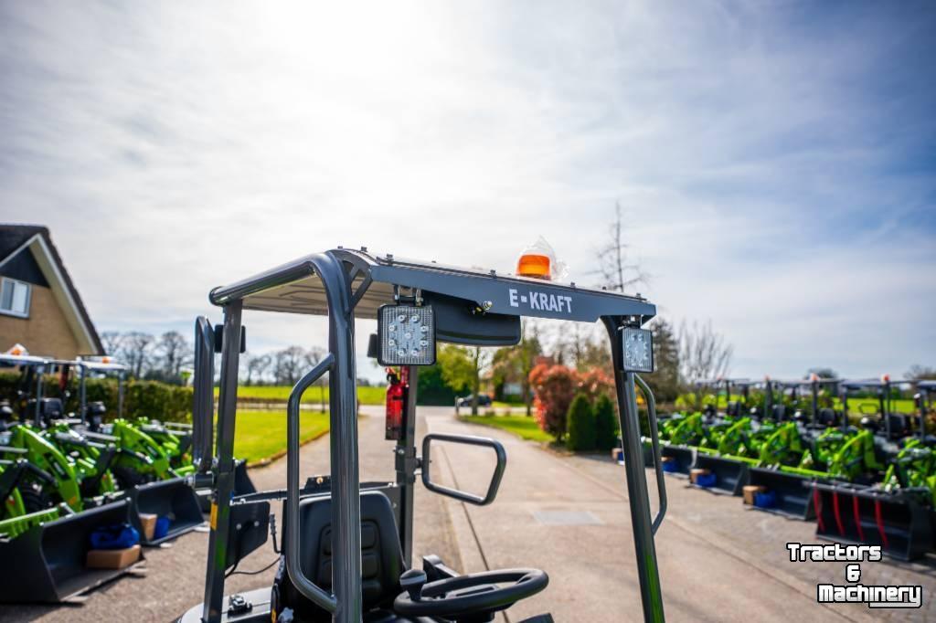 Tombereau sur pneus E-Kraft D1600 Elektrische dumper kruiwagen