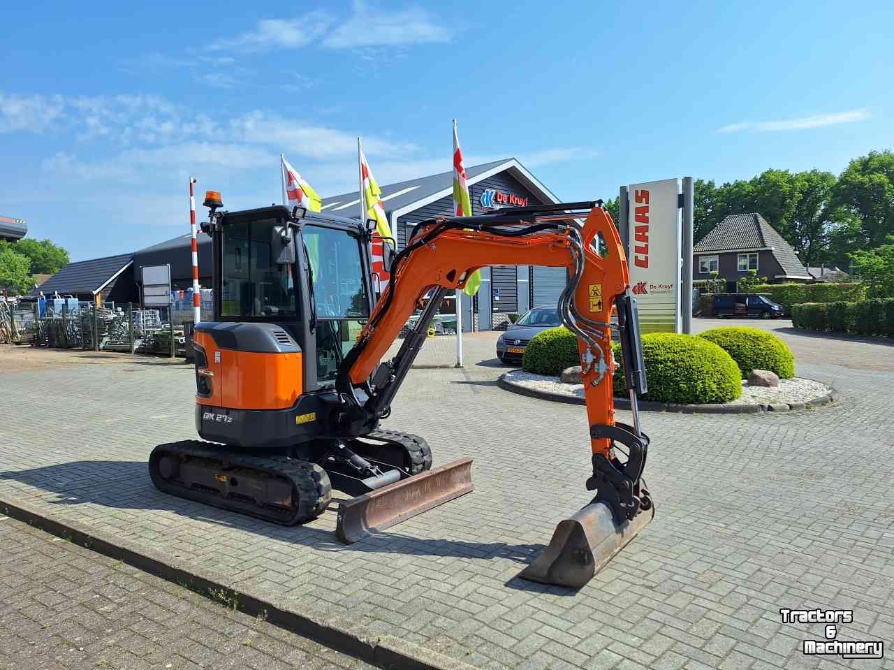 Mini pelleteuse Doosan DX27Z-7