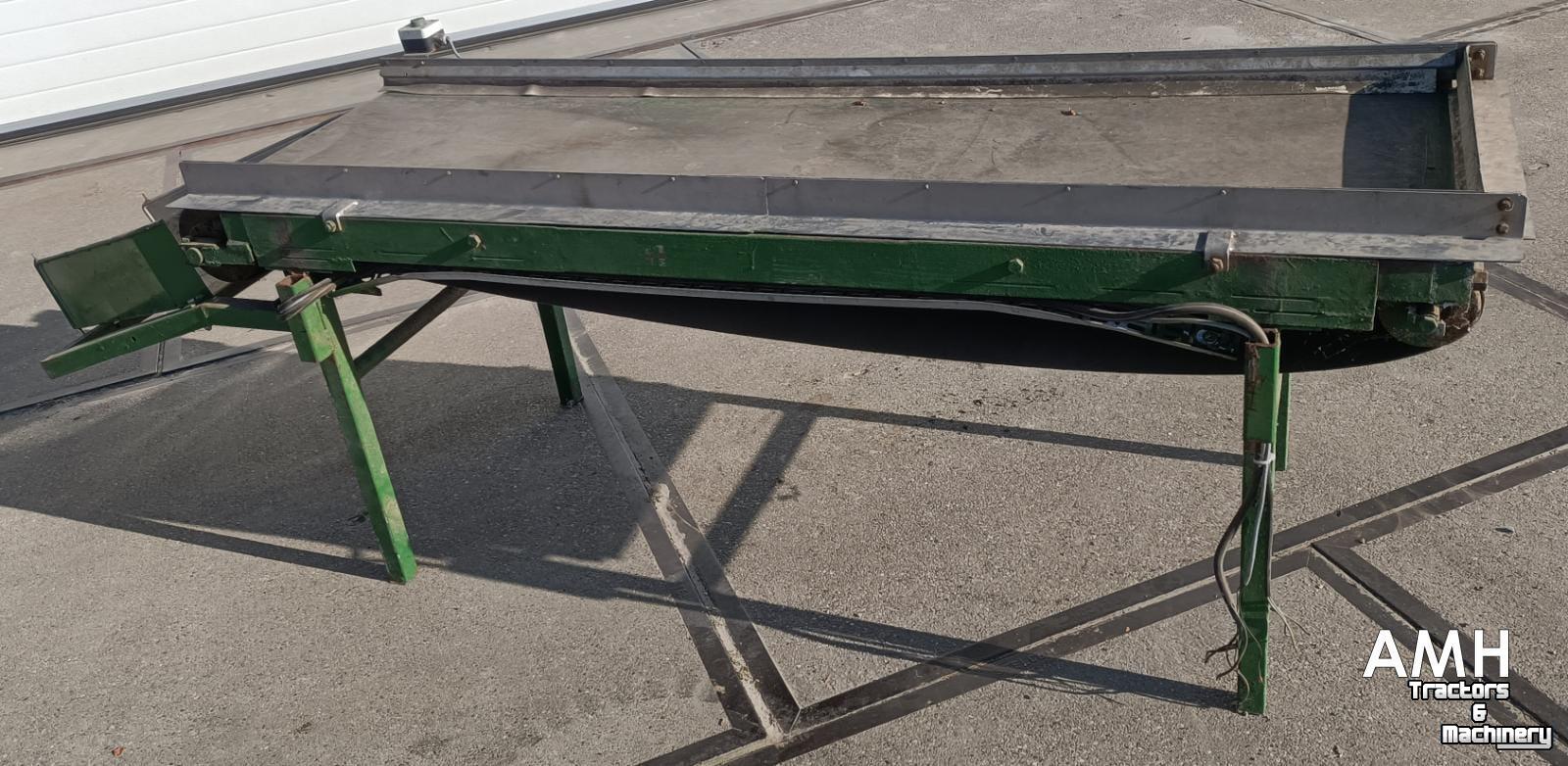 Convoyeur  Vlakke leesband 2100x600 LEESBAND TRANSPORTBAND VLAKKE BAND FLAT BELT INSPECTION CONVEYOR BELT FLACHBAND VERLESEBAND FÖRDERBAND
