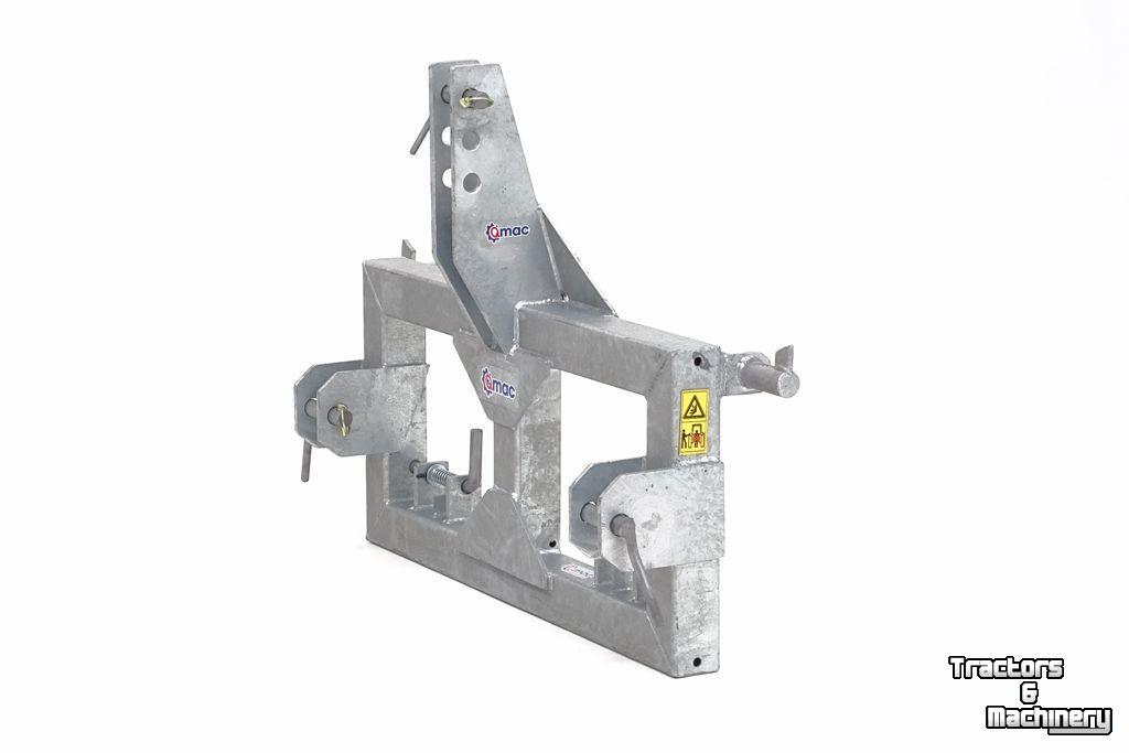 Adaptateur Qmac VERLOOPADAPTER: CAT2-EURO Gegalvaniseerd