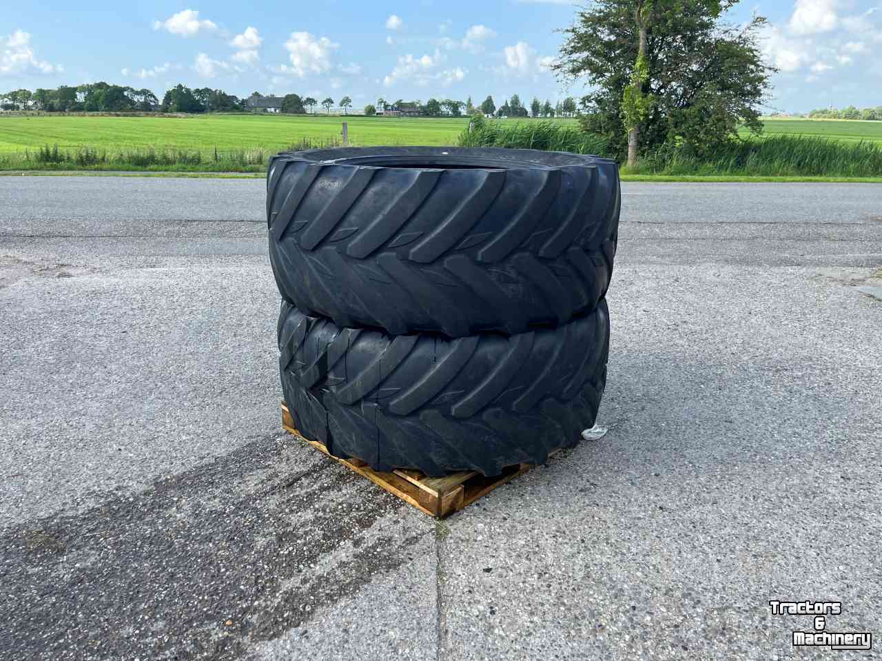 Roues, Pneus, Jantes, Barillets Jumelage Michelin XeoBib VF 650/60R38