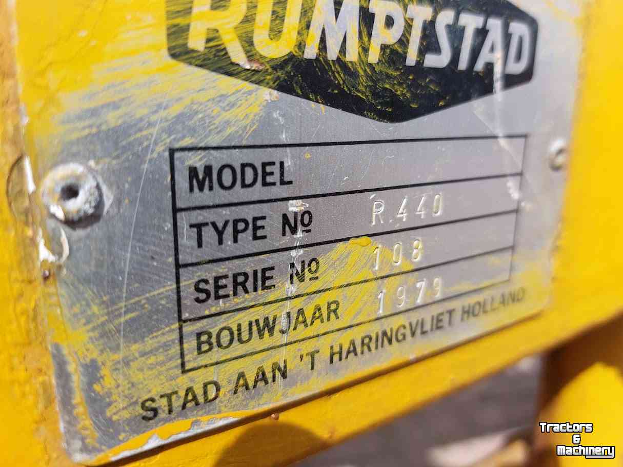 Charrues Rumptstad 4 schaar rondgaande ploeg