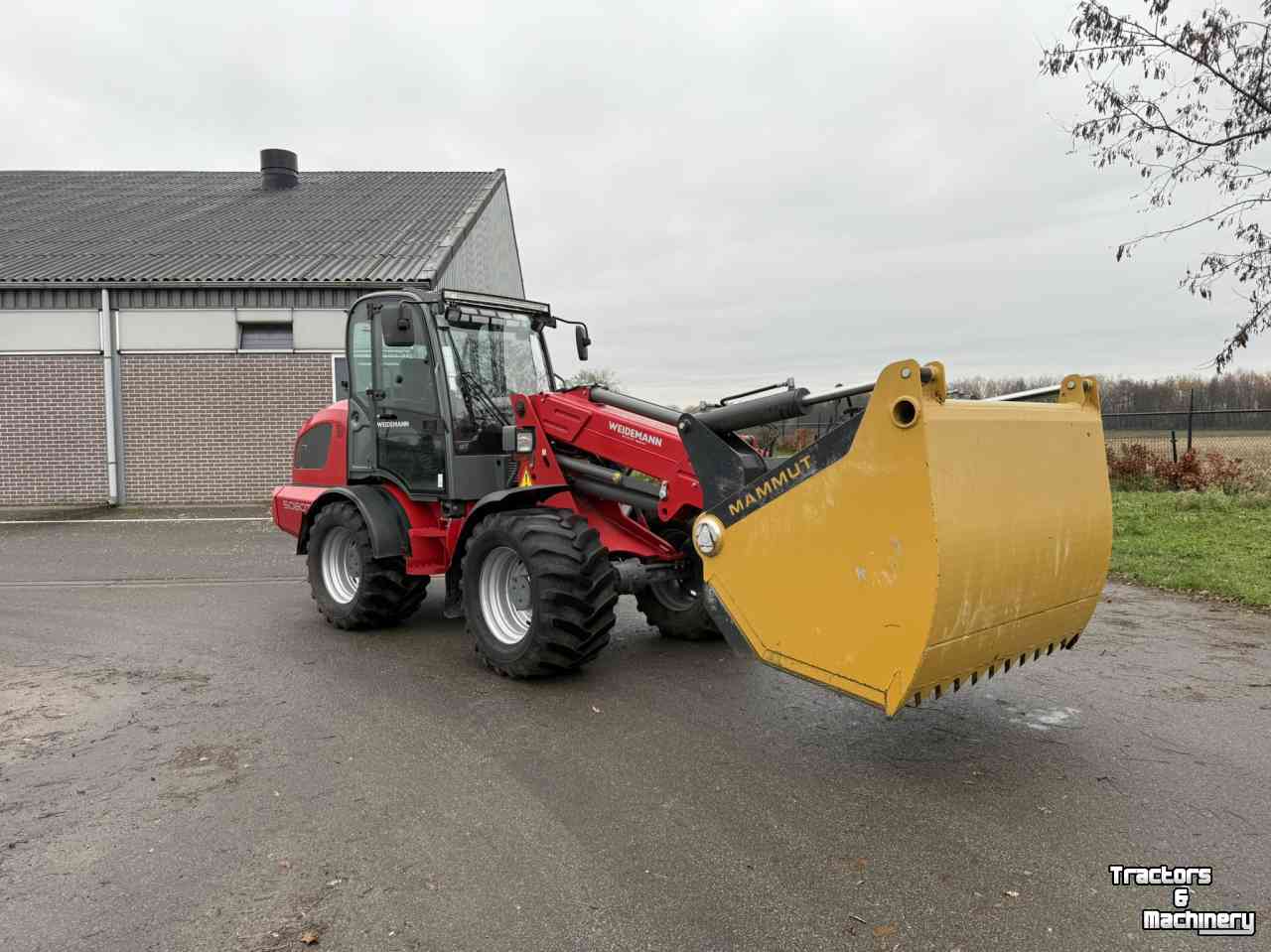 Chargeuse sur pneus telescopique Weidemann 5080T