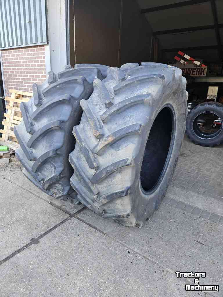 Roues, Pneus, Jantes, Barillets Jumelage Mitas 650/65R38 STF. 52 mm