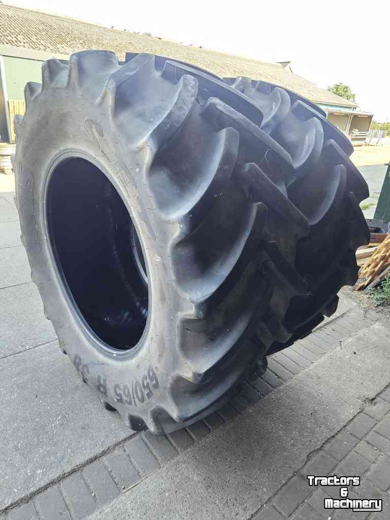 Roues, Pneus, Jantes, Barillets Jumelage Mitas 650/65R38 STF. 52 mm
