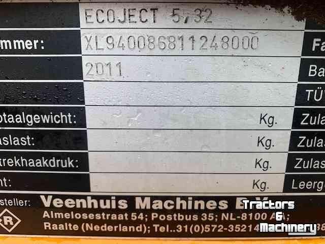 Injecteur de prairie Veenhuis Ecoject 5.32/28