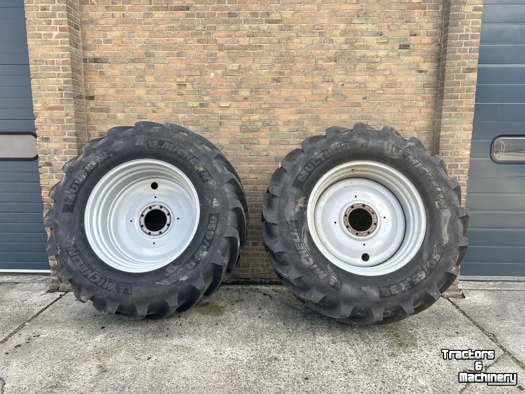 Roues, Pneus, Jantes, Barillets Jumelage Michelin 540/65R28 <> 650/65R38