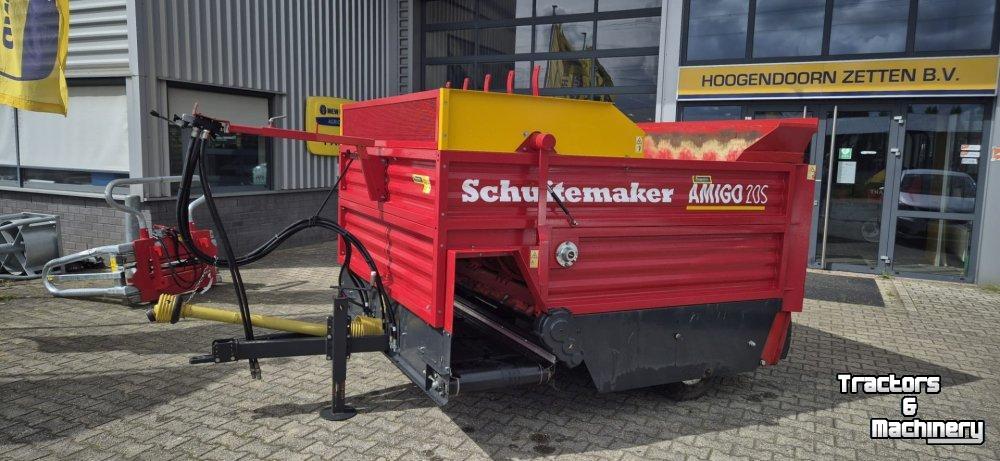 Remorque distributrice Schuitemaker VOERWAGEN SCHUITEMAKER AMIGO 20S