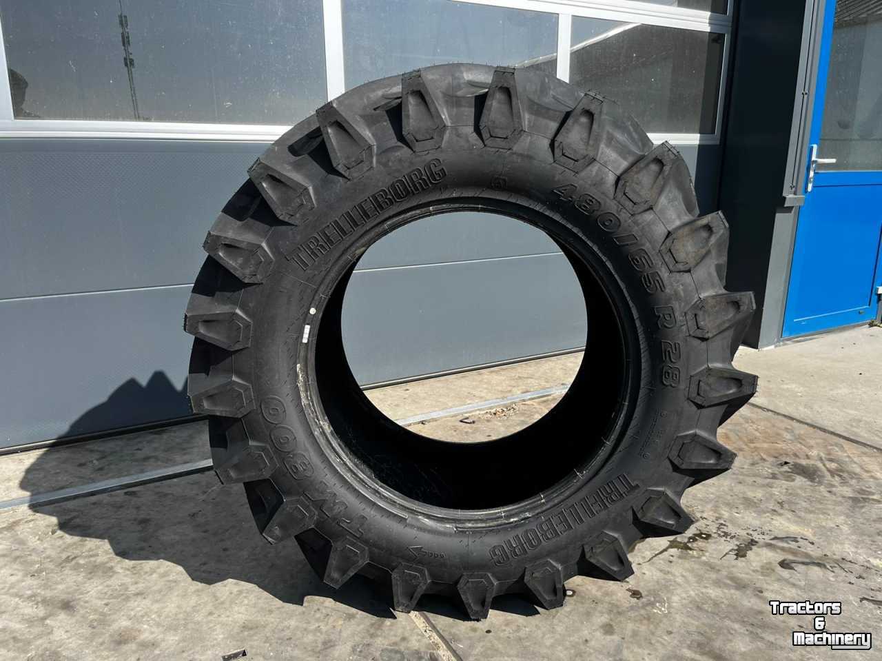 Roues, Pneus, Jantes, Barillets Jumelage Trelleborg 480/65 R28 100% 1e montage