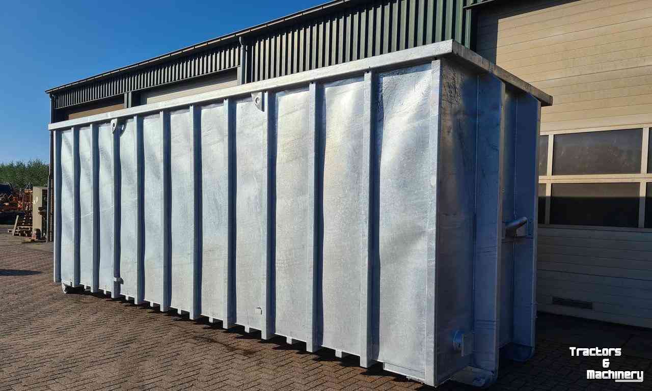 Système leve conteneur à bras  Vloeistofcontainer Haakarm en Kabel