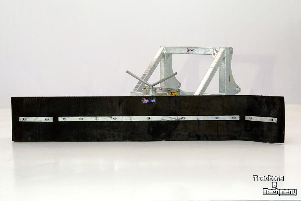 Rabot caoutchouc Qmac 270 MECH SCHUIN+HOEK TEREX TL65-70