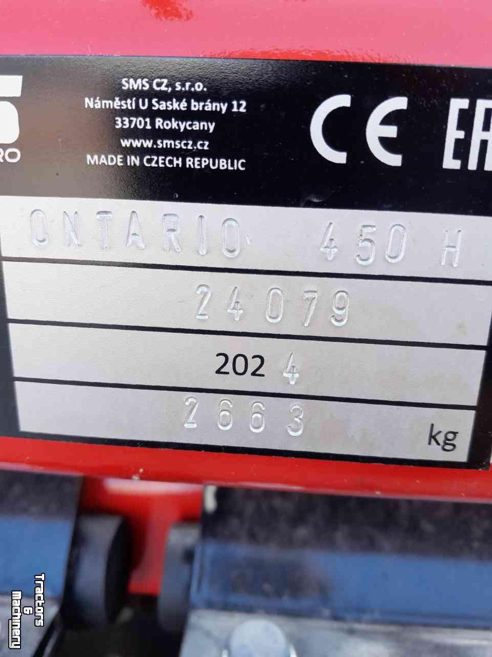 Déchaumeur à disques SMS Ontario 450H schijveneg