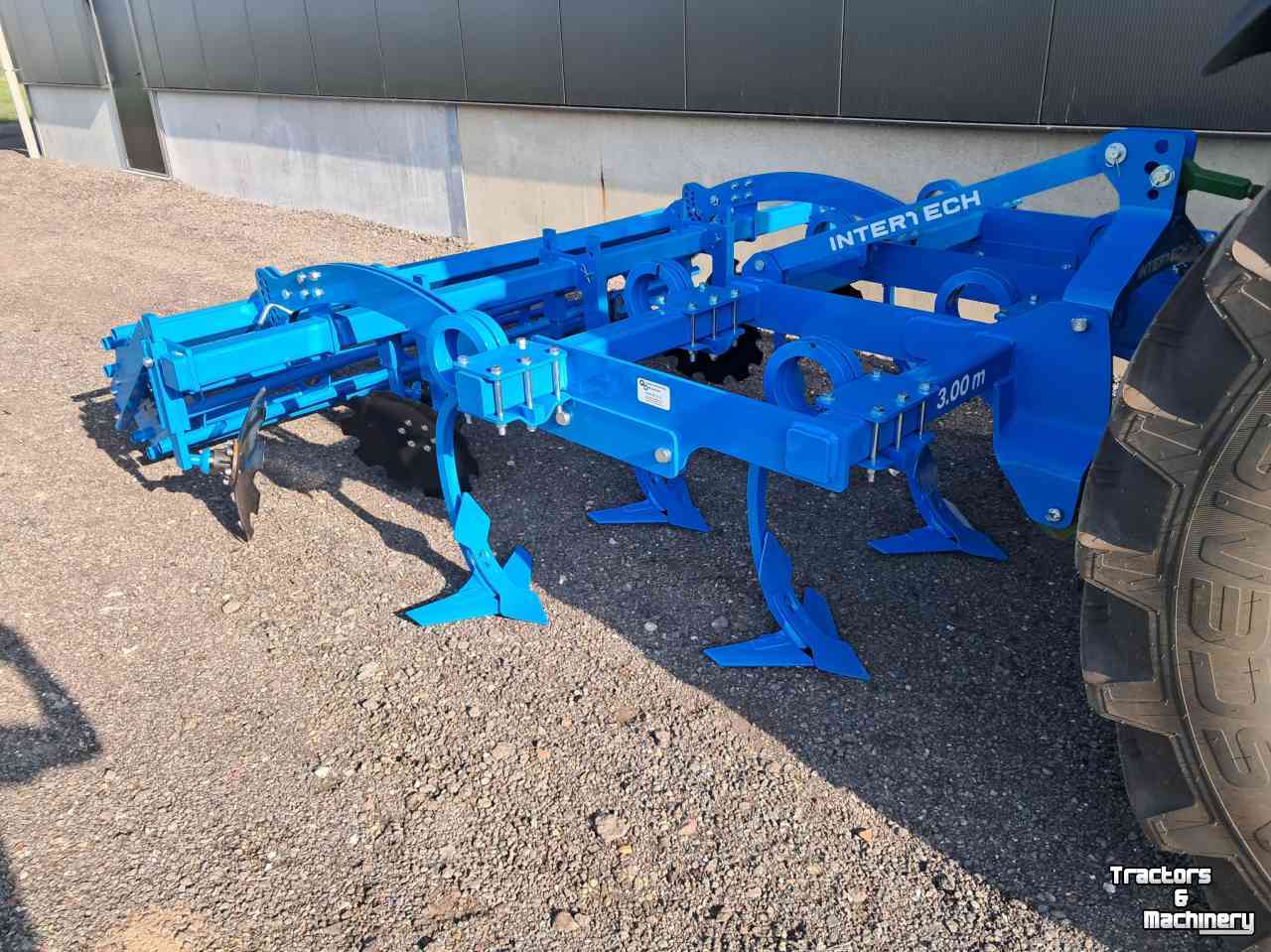 Cultivateur  InterTech vleugelschaar cultivator 3M smaragd