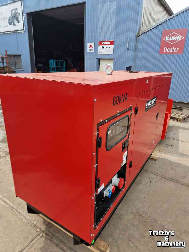 Groupes électrogènes  E power 60kva