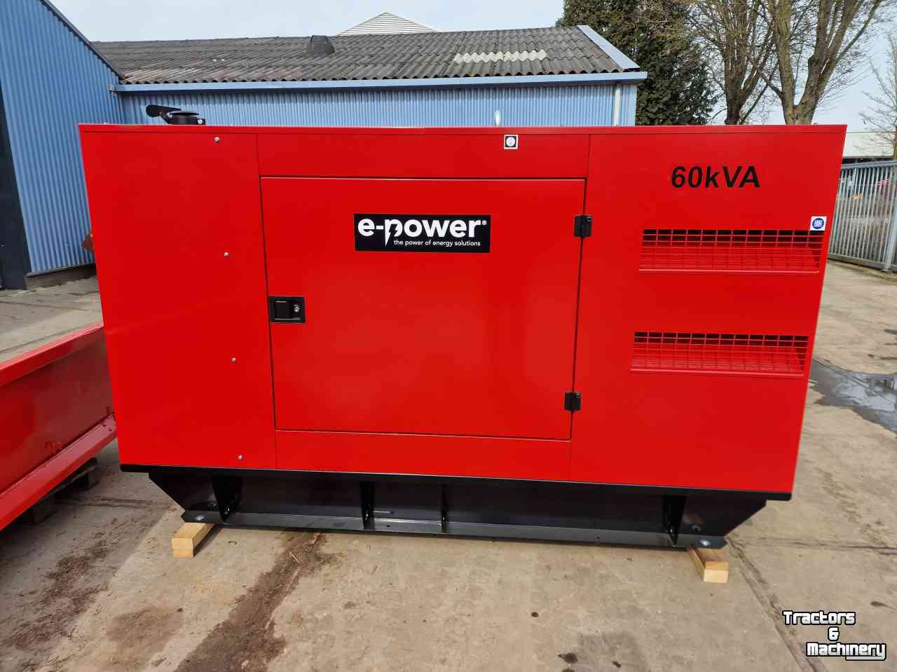 Groupes électrogènes  E power 60kva