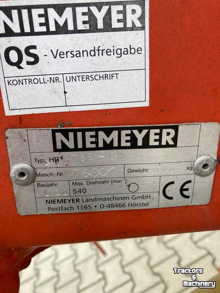 Faneur Niemeyer HR 785-DH