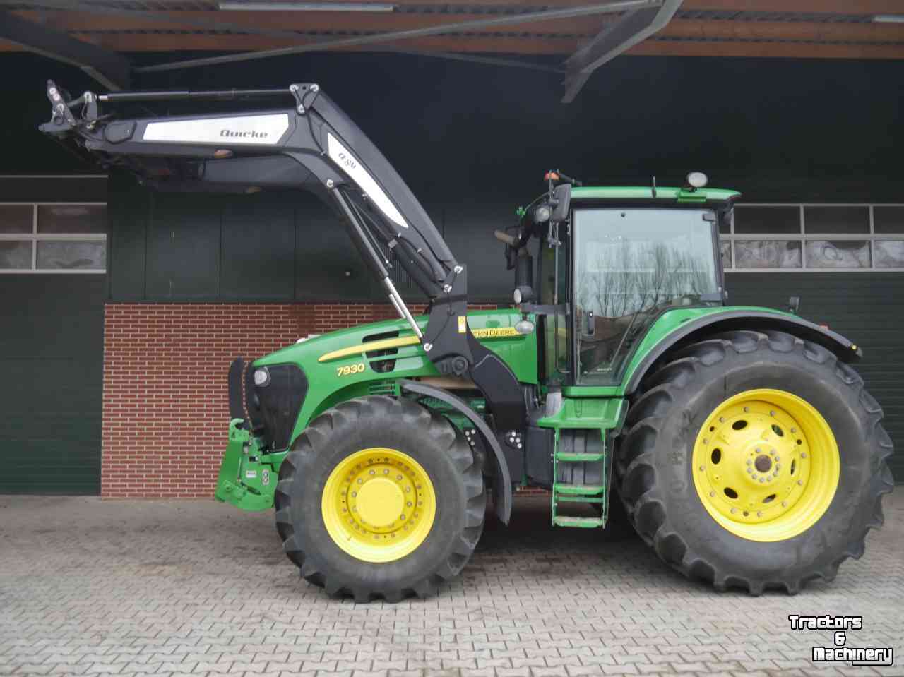 Tracteur John Deere 7930 AP + Quicke lader + F-pto