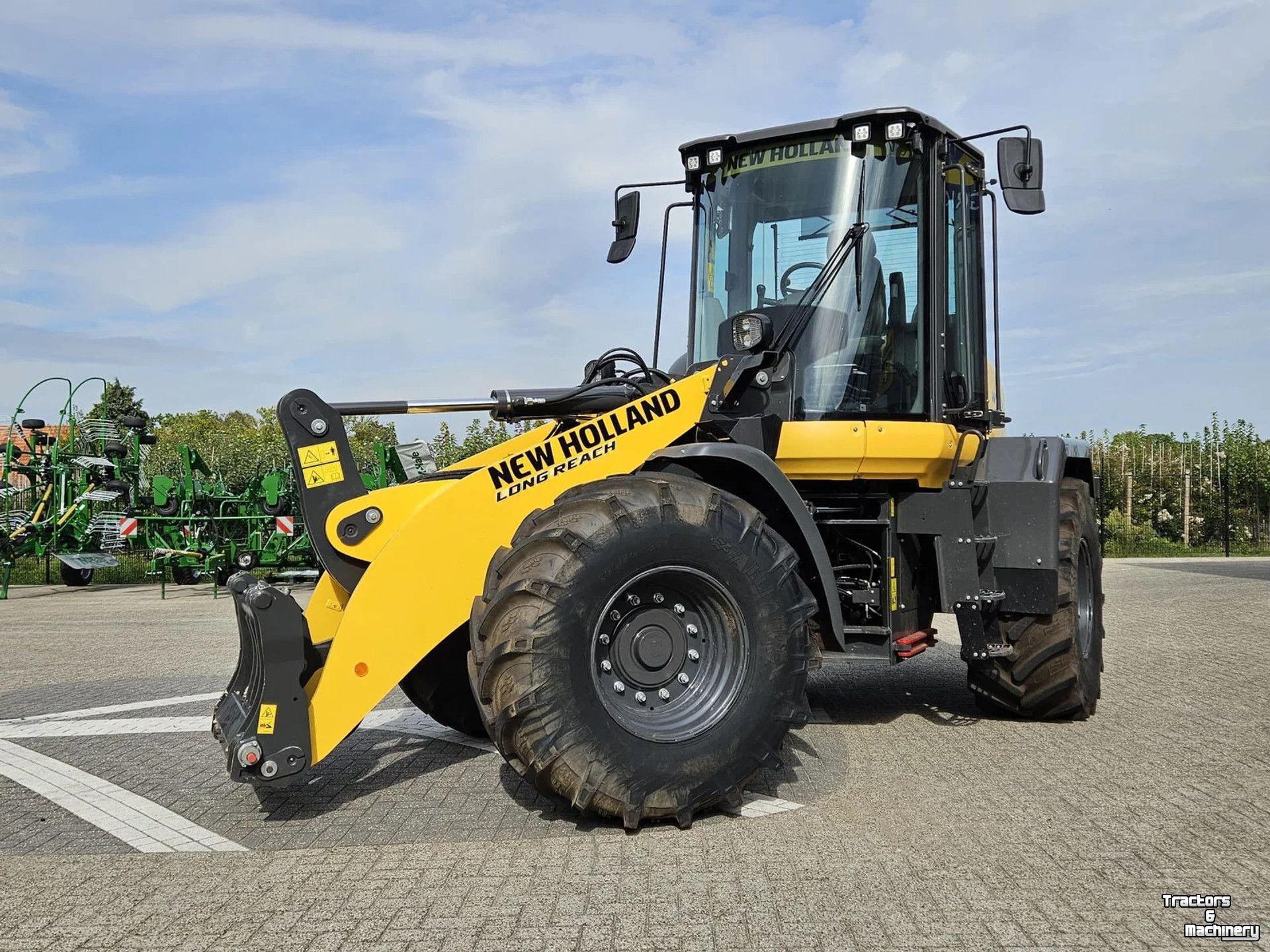 Chargeuse sur pneus New Holland W110D Long reach