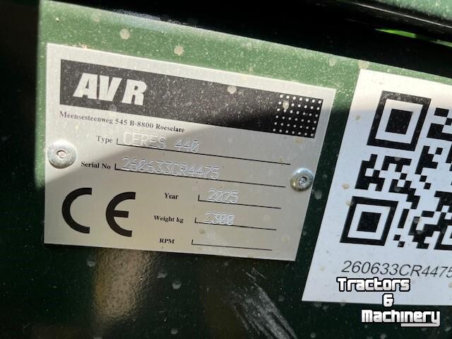 Planteuse de pommes de terre AVR Ceres 440