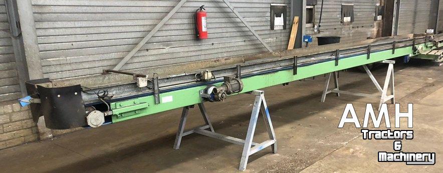 Convoyeur  7960X540 TRANSPORTBAND VLAKKE BAND FLAT BELT CONVEYOR BELT FLACHBAND FÖRDERBAND