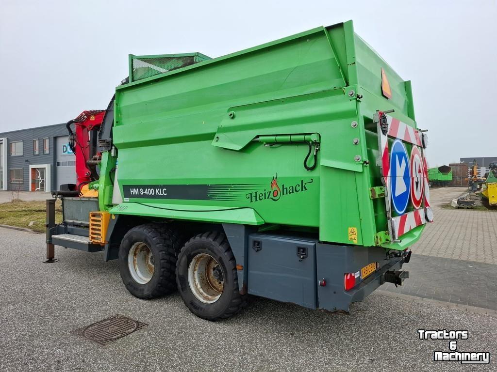 Déchiqueteuse de bois Heizohack HM 8-400 KLC chipper combi