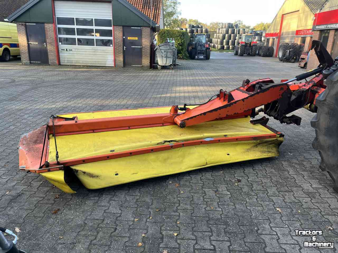 Faucheuse Fella SM 911 TL triplemaaier, vlindermaaier weidebouwmachines