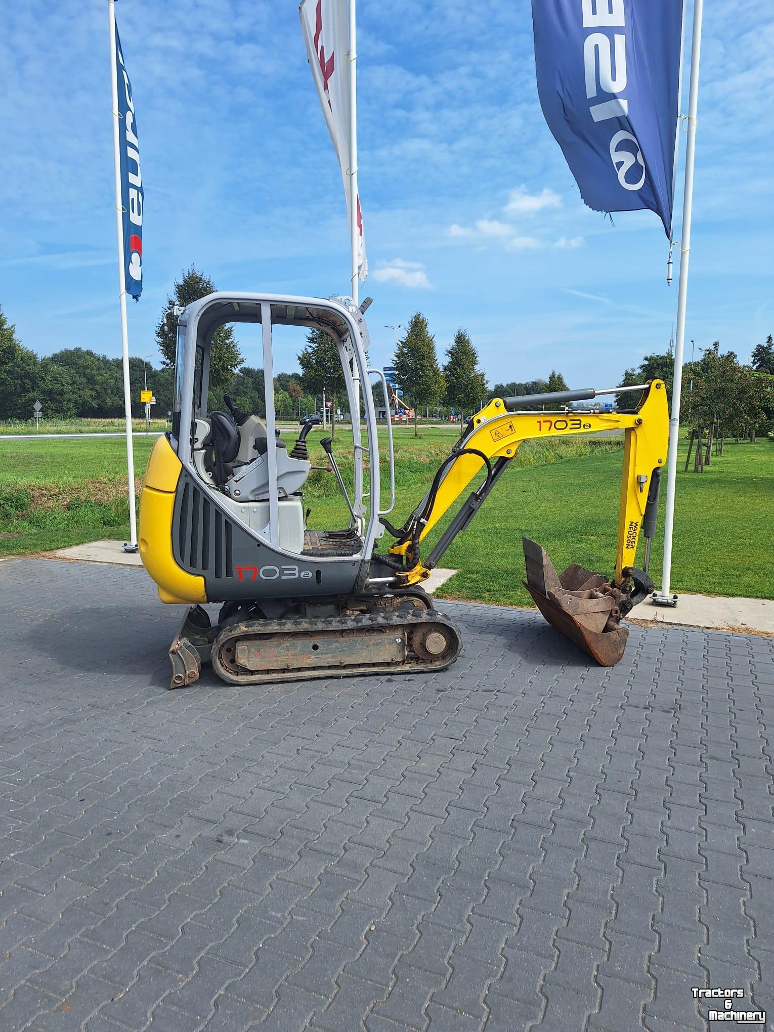 Mini pelleteuse Wacker Neuson Wacker Neuson kraan                                 1703