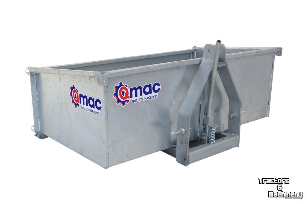 Transport godets de tracteur Qmac trekkerbak 1.00 CAT1 Gegalvaniseerd
