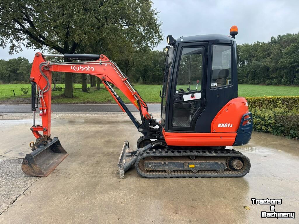 Mini pelleteuse Kubota KX61-3