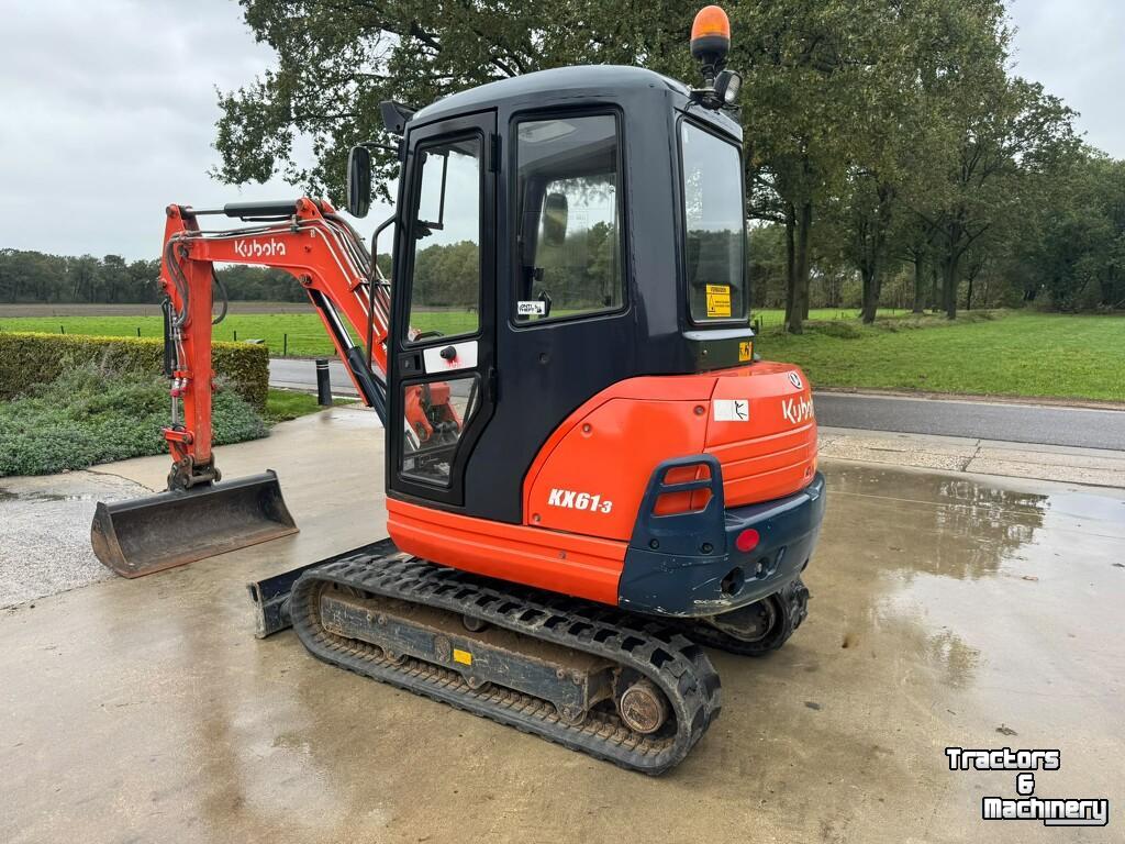 Mini pelleteuse Kubota KX61-3