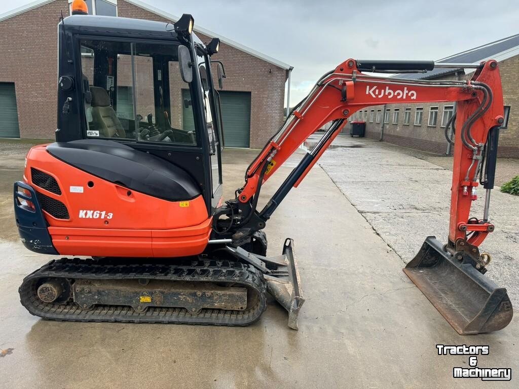 Mini pelleteuse Kubota KX61-3