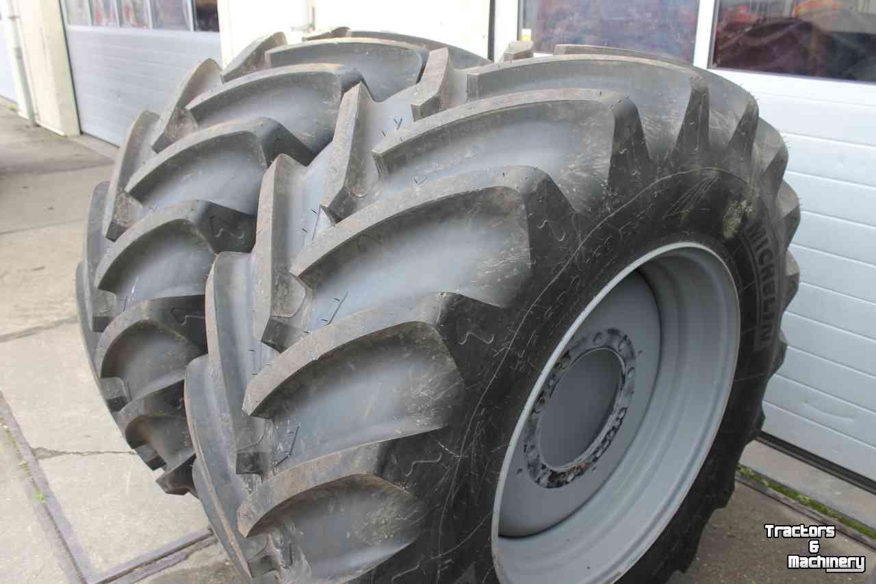 Roues, Pneus, Jantes, Barillets Jumelage Michelin 600/60R30 trekkerbanden voorbanden tractorprofiel op wiel velg 10 gaats