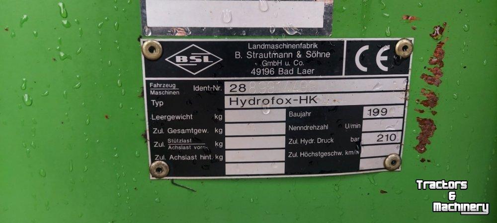 Désileuse à bloc Strautmann STRAUTMANN HYDROFOX-HK KUILVOERSNIJDER
