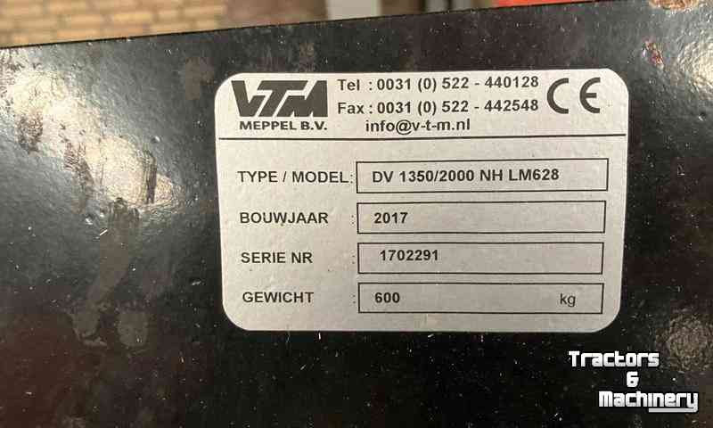 Godets chargeur VTM Volumebak