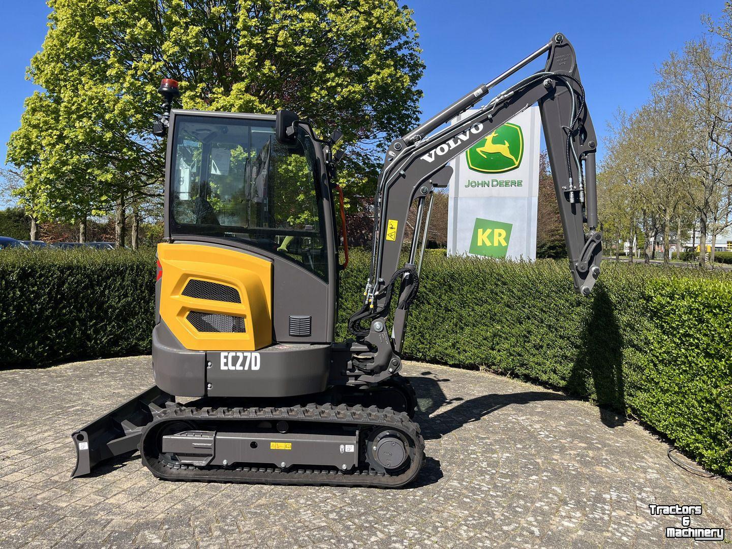 Pelleteuse Volvo EC 27D