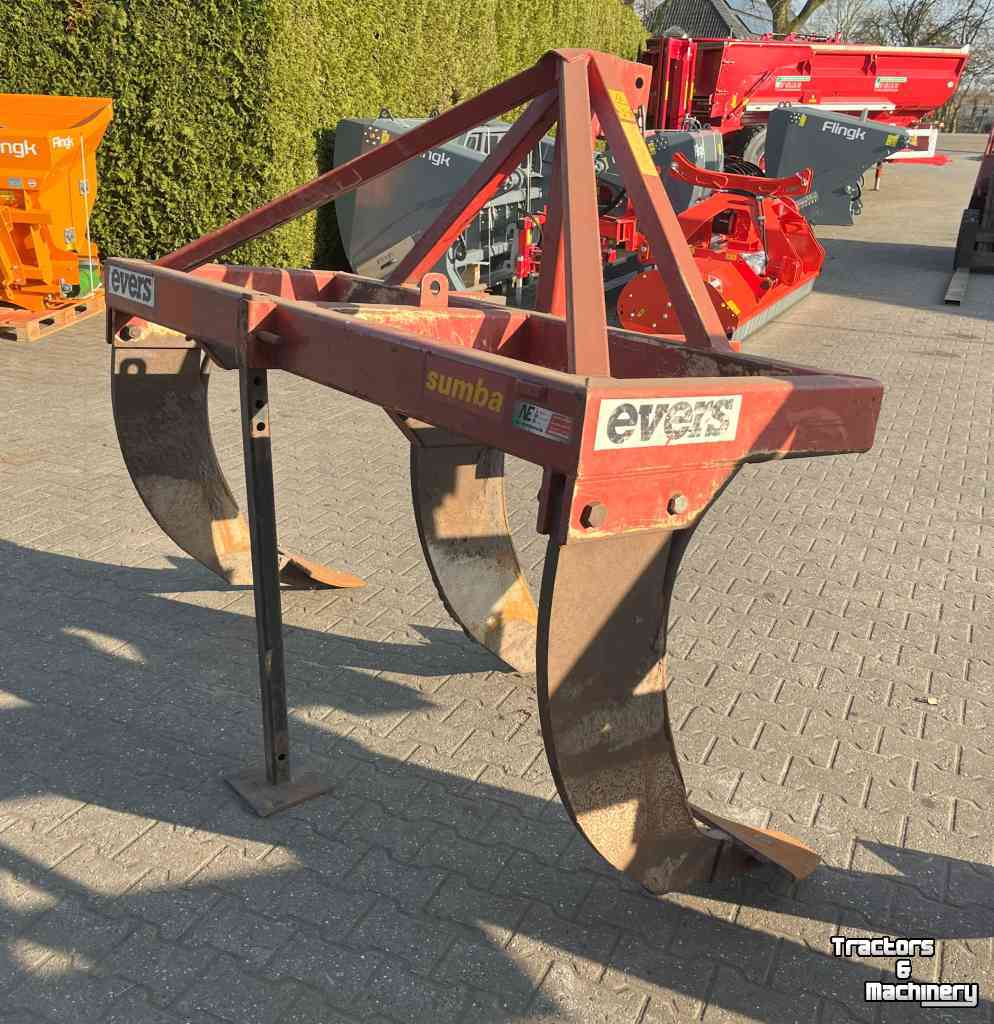 Décompacteur Evers Sumba WE-3M woeler, woelpoot, vaste tand, diepwoeler, grondbewerking