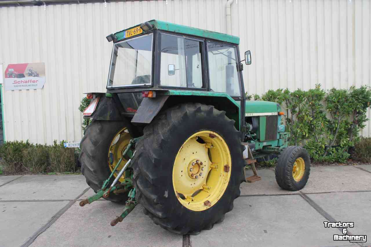 Tracteur John Deere 3130 2wd VCE cabine trekker John-Deere tractor 6-cilinder Hi-Lo