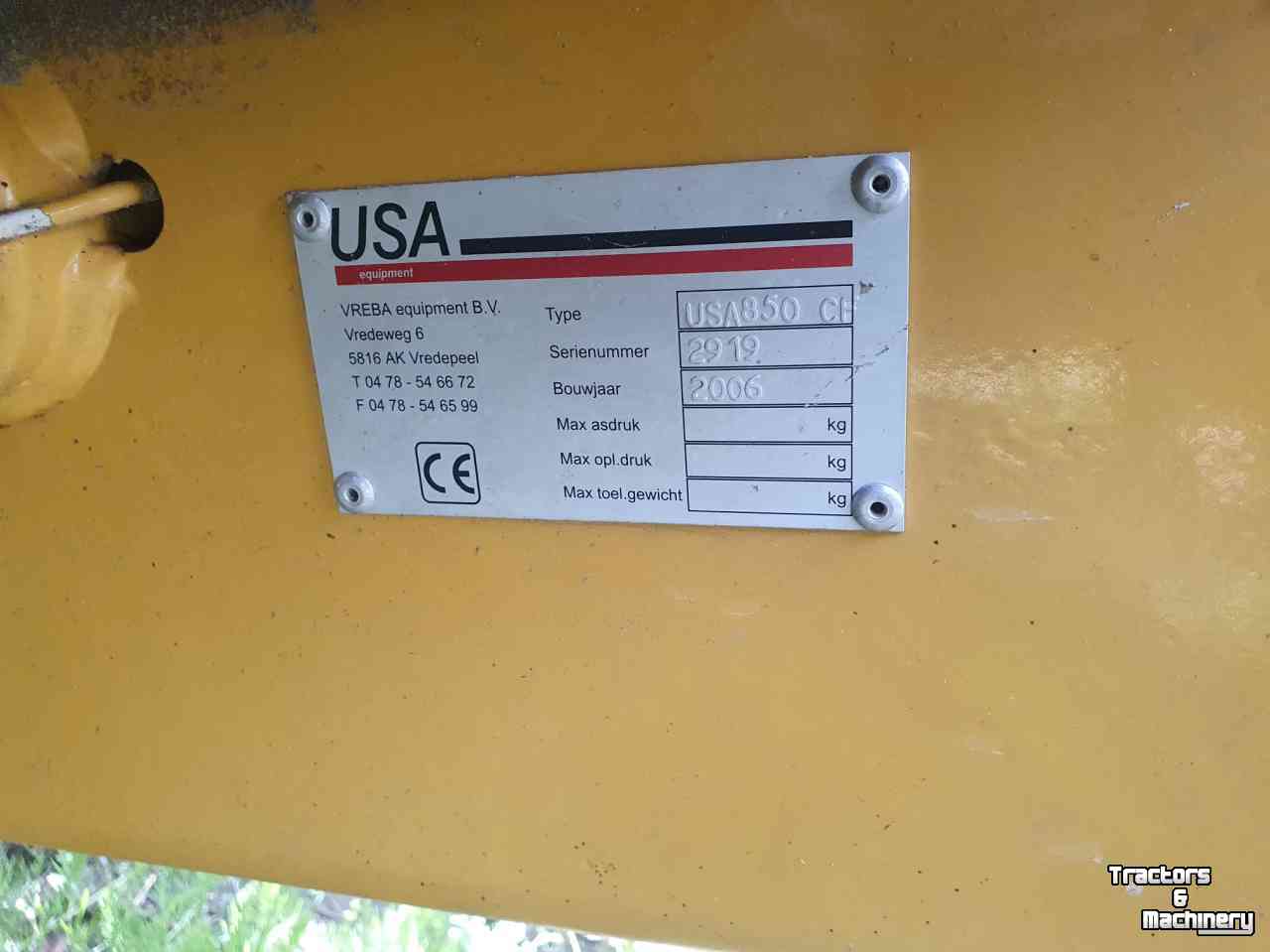 Mélangeuse Verticale USA Equipment 850