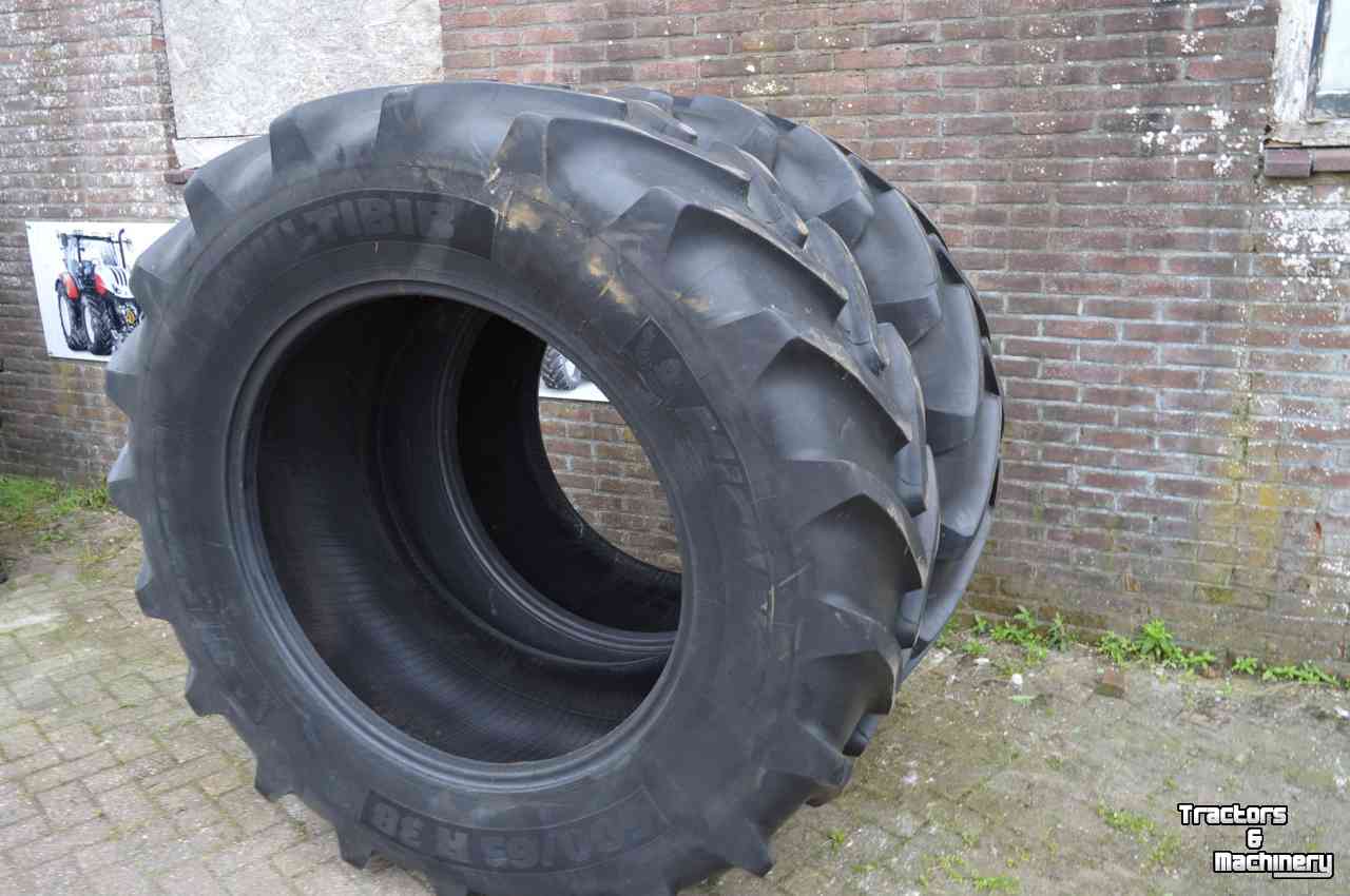 Roues, Pneus, Jantes, Barillets Jumelage Michelin 600/65r38