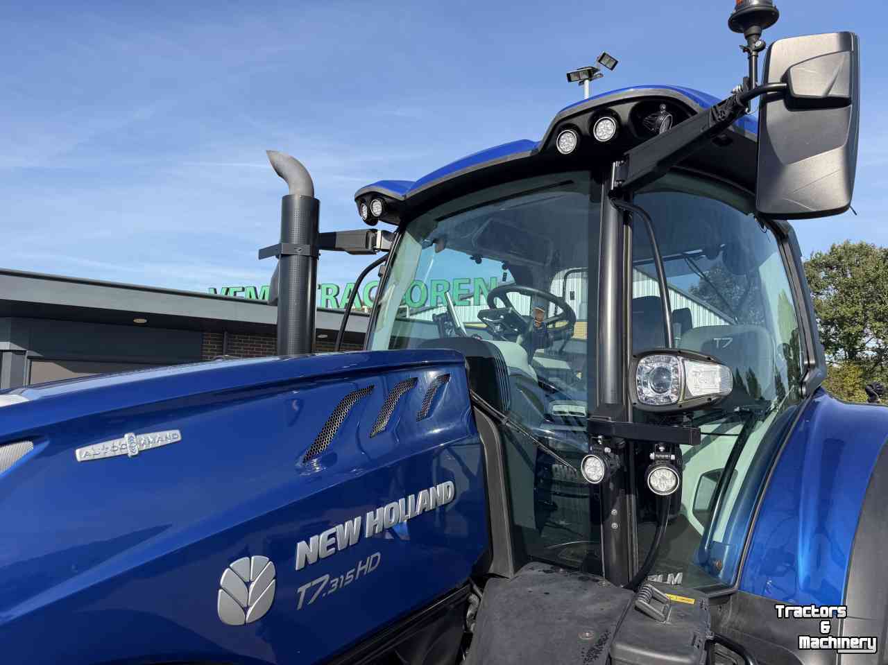 Tracteur New Holland T7.315HD PLMi 2025 320 UUR + GPS DEMO!!!