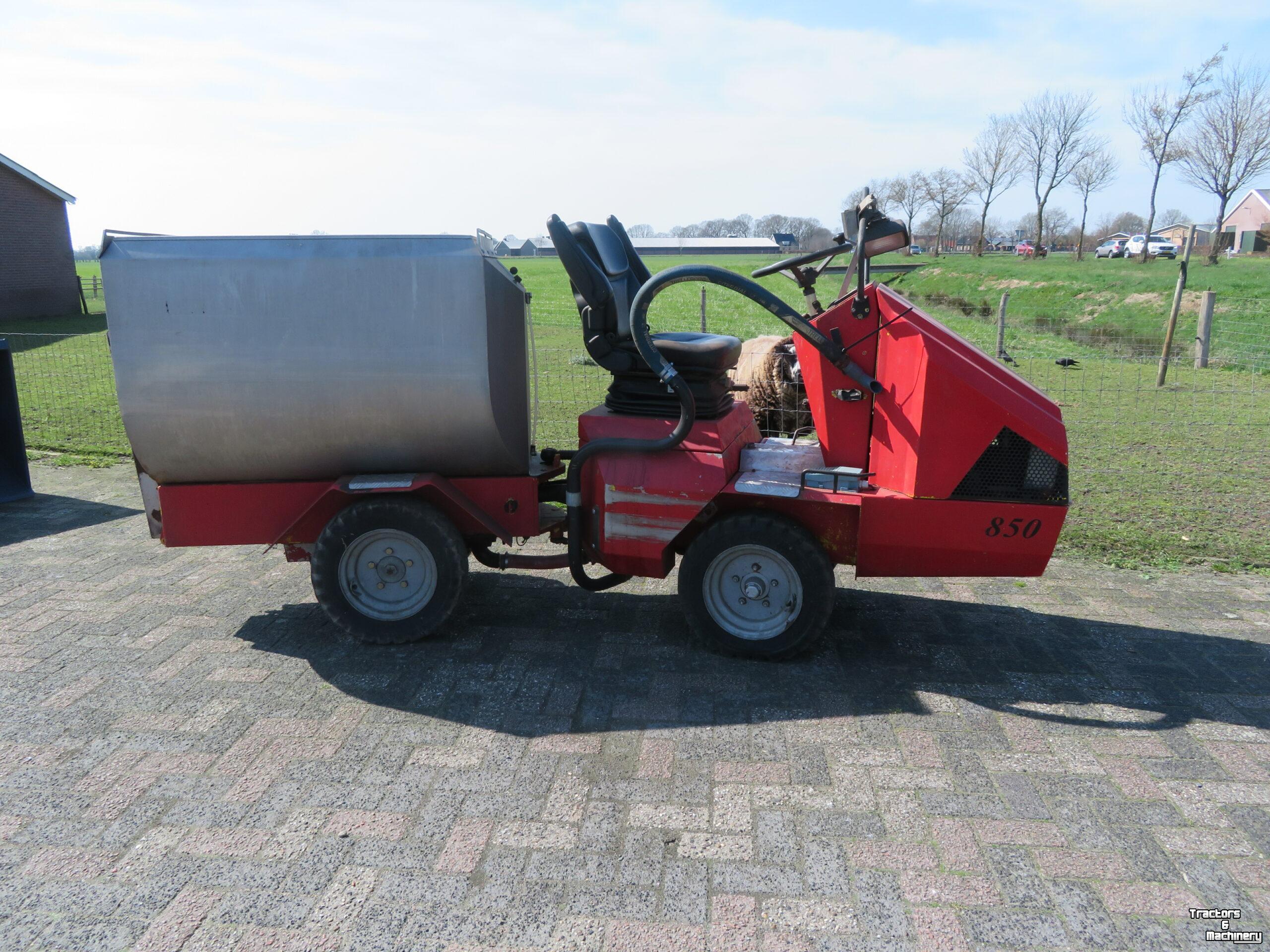 Remorque distributrice  Voerwagen