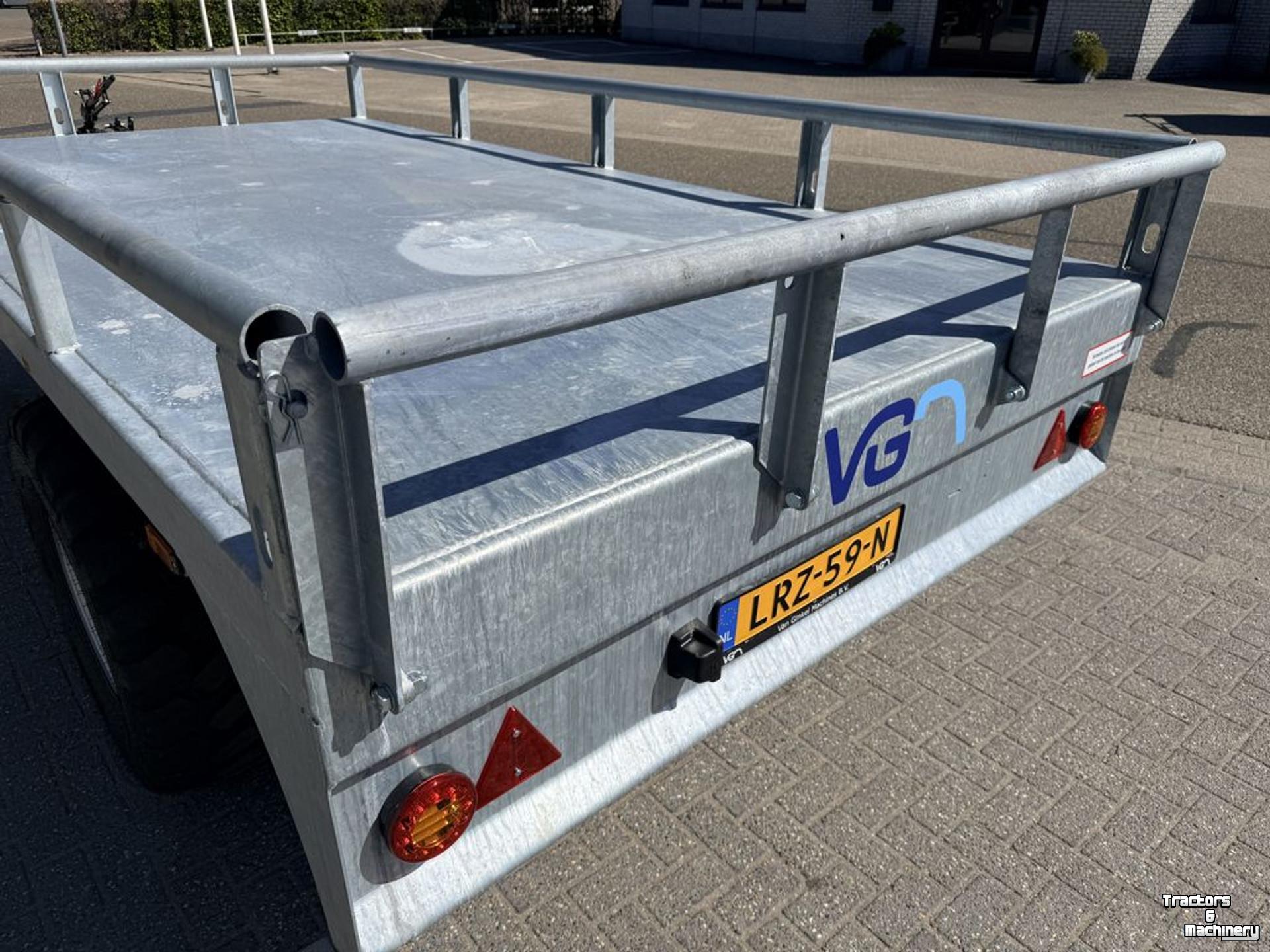 Remorque VGM Sierra 5 Bakkenwagen