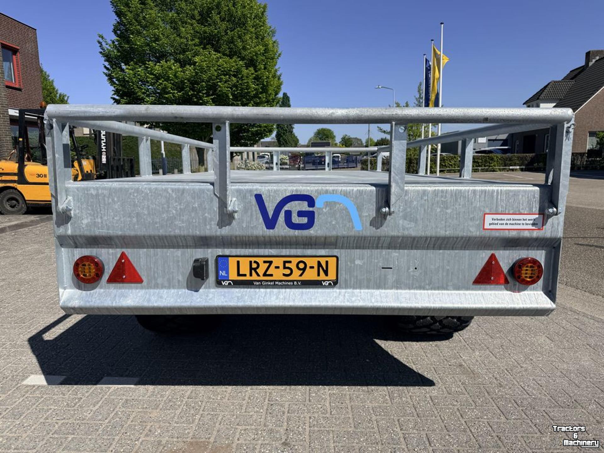 Remorque VGM Sierra 5 Bakkenwagen