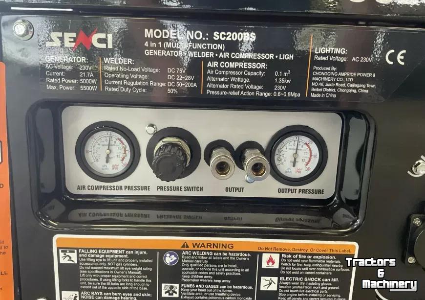 Groupes électrogènes  SC200BS 4 in 1