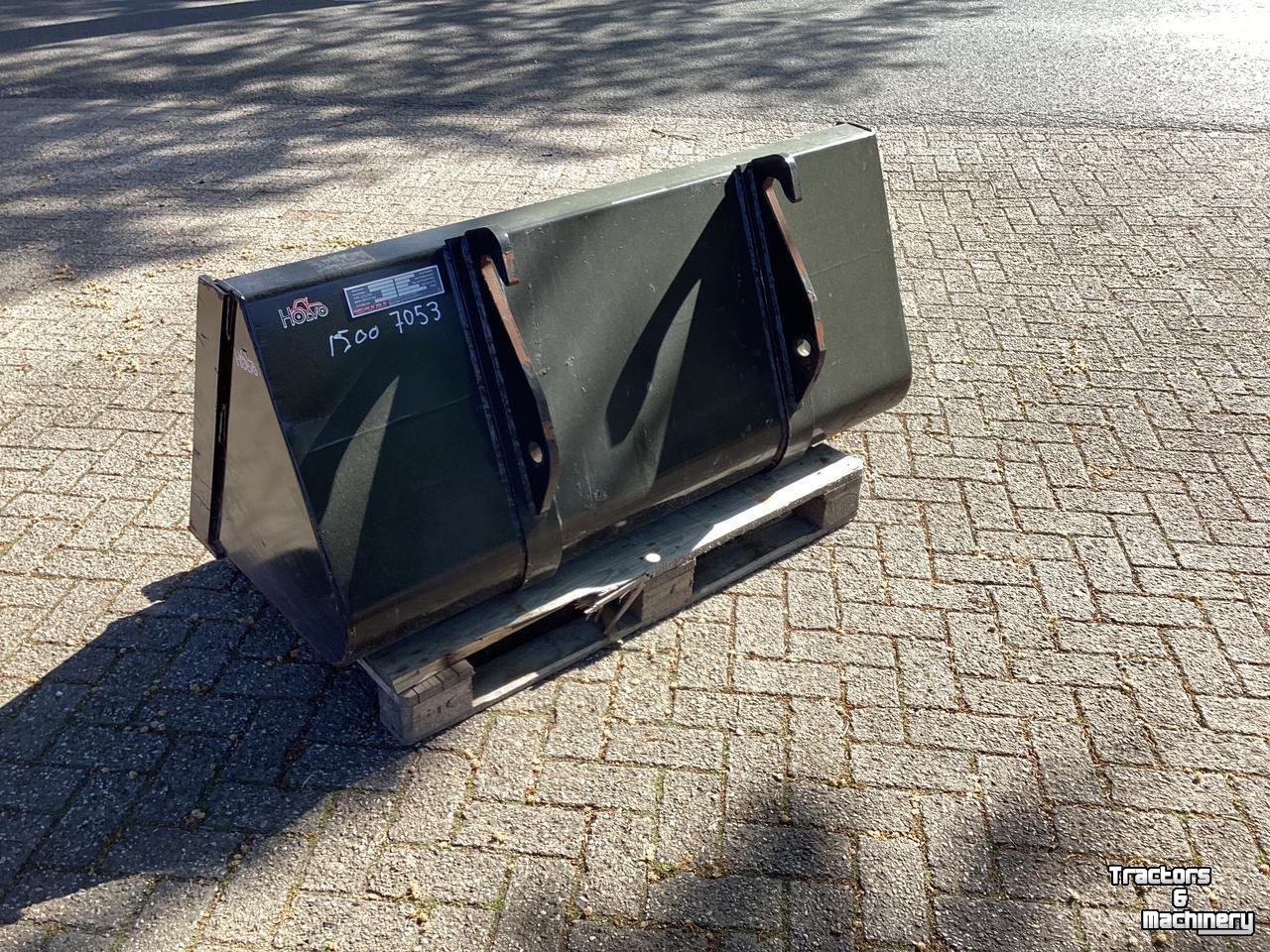 Chargeuse sur pneus Weidemann grondbak 1.50 mtr  nw