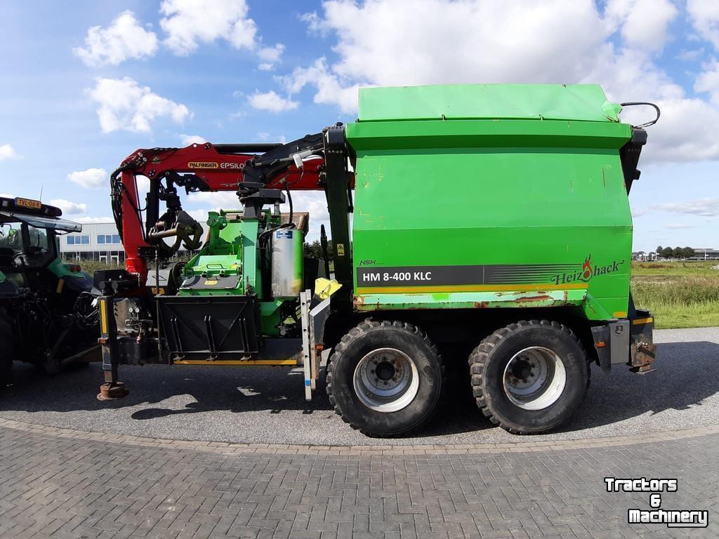 Déchiqueteuse de bois Heizohack HM 8-400 KLC chipper combi